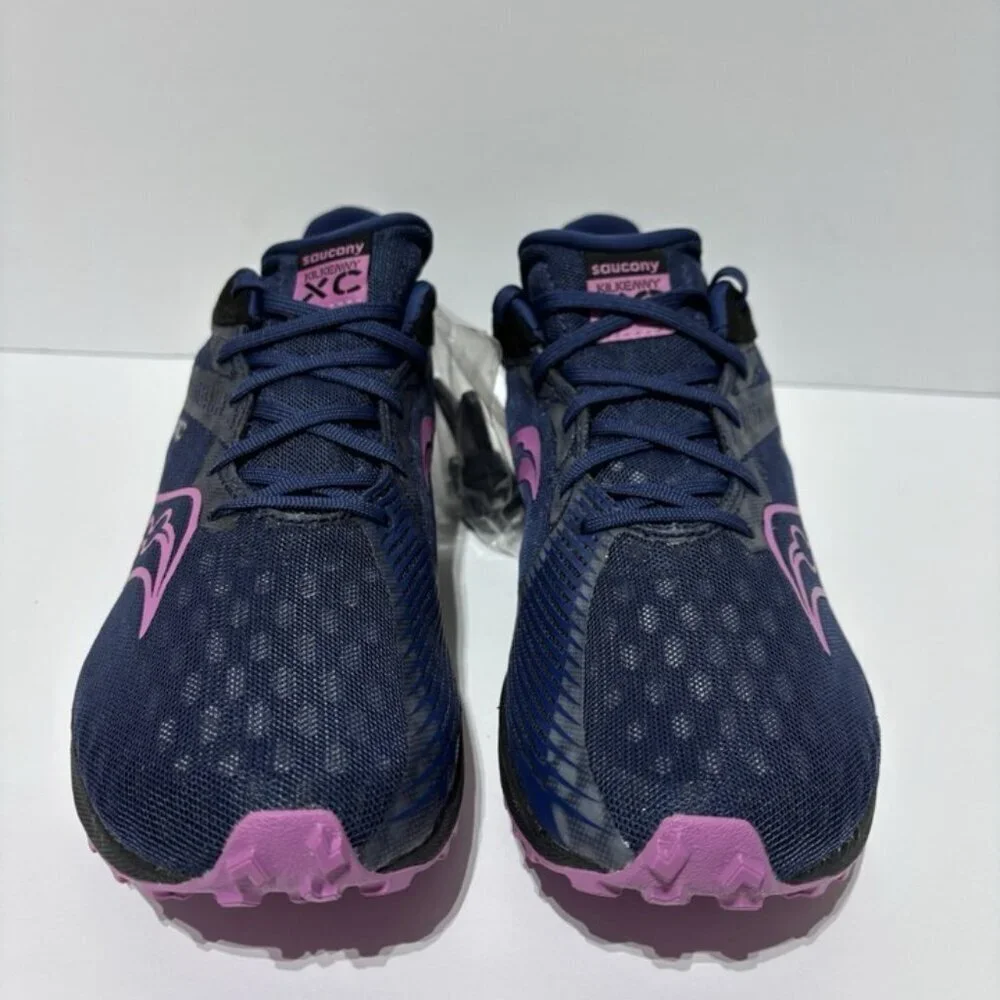 Saucony Women’s Kilkenny XC 9 Blue/Pink Running Shoes, Size 12 M